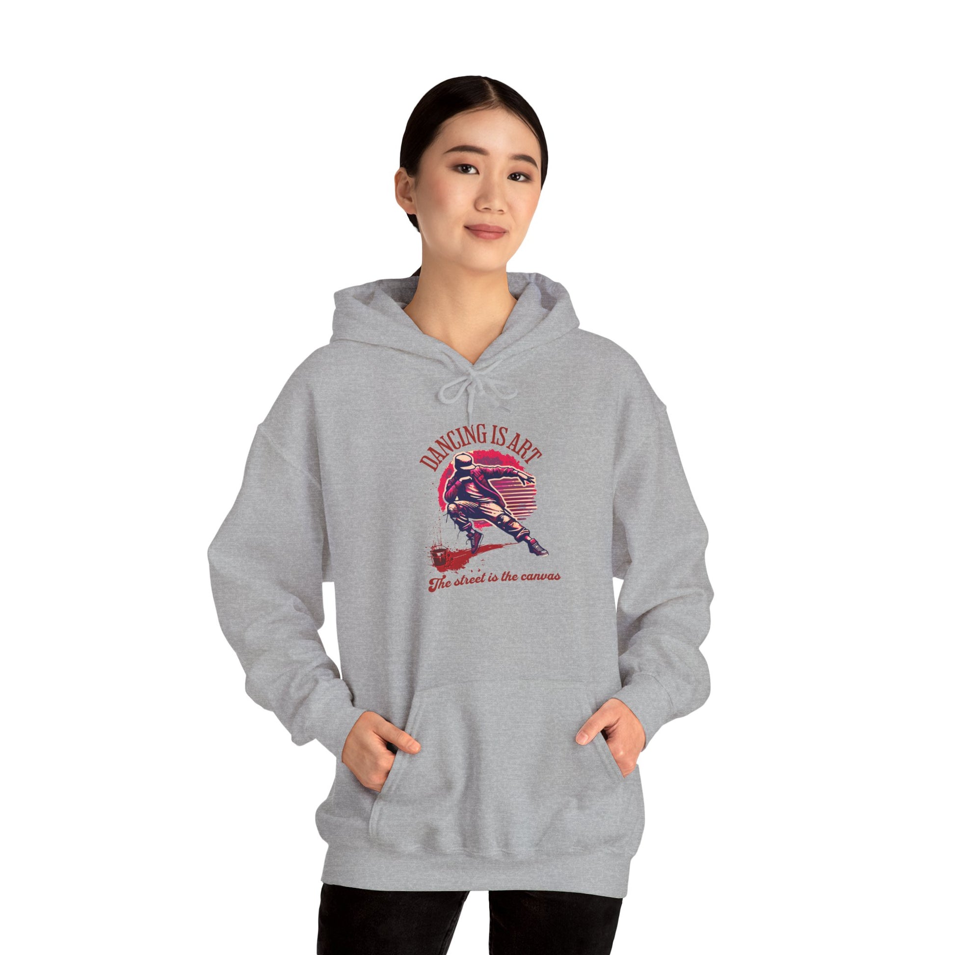 Dancing Is Life | Cozy Unisex Hoodie for Dance Lovers | Perfect for Gifts, Dance Classes, Everyday Wear, and Celebrations