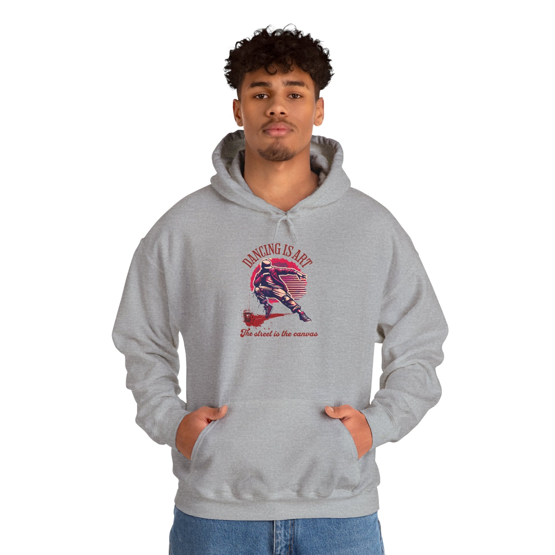 Dancing Is Life | Cozy Unisex Hoodie for Dance Lovers | Perfect for Gifts, Dance Classes, Everyday Wear, and Celebrations