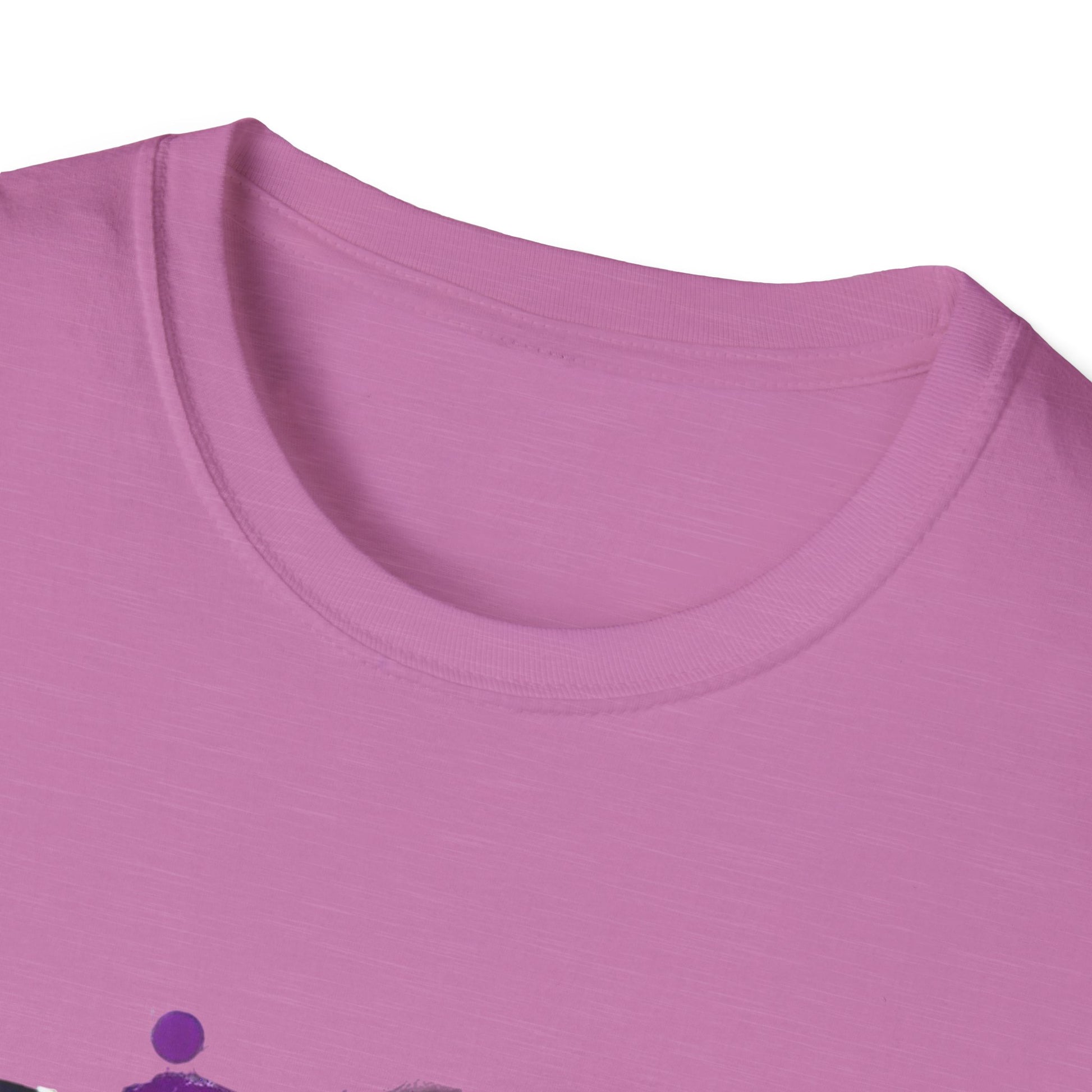 Dance Tee Unisex Softstyle T-Shirt: Dancing is Art & Unfiltered Moves Design