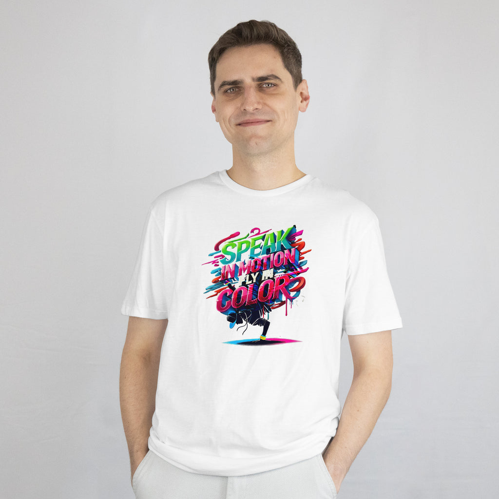 Canvas Crew Graffiti T-Shirt - Urban Art Wear, Vibrant Design with Energetic Style
